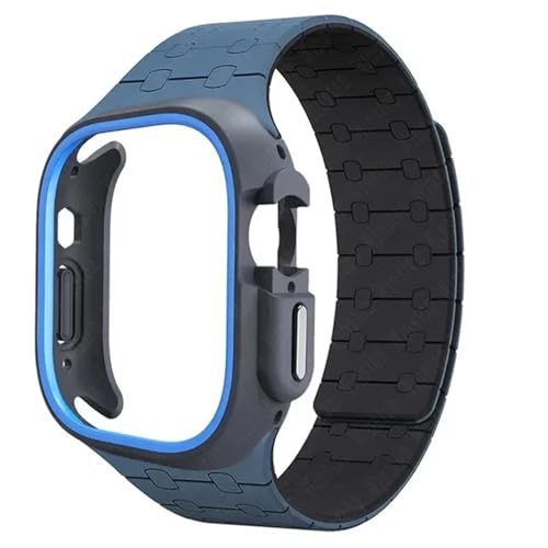 JPXXFM TPU -Hülle Silikongurt für Band Ultra 2 49 mm 45 mm 44 mm 41 mm Schutzhülle Armband für die IWatch -Serie 9 8 7 6 5 4 Uhrenbänder von JPXXFM