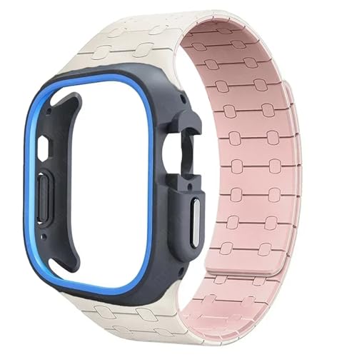 JPXXFM TPU -Hülle Silikongurt für Band Ultra 2 49 mm 45 mm 44 mm 41 mm Schutzhülle Armband für die IWatch -Serie 9 8 7 6 5 4 Uhrenbänder von JPXXFM