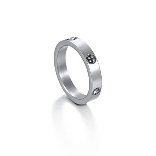 JPXXFM Trendy Edelstahl Rosenfarbe Liebesring für Frauen Männer Paar CZ Kristallringe Luxusmarke Schmuck Hochzeit Geschenk колццц JPXXFM Trendy Edelstahl Rosenfarbe Liebesring für Frauen Männer Paar CZ Kristallringe Luxusmarke Schmuck Hochzeit Geschenk колццц von JPXXFM
