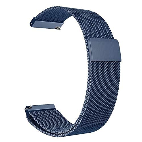 JPXXFM Uhrengurt 20mm 22 mm Universal Loop Watchbänder Smart Metal Edelstahlband Männer; Frauen Uhren von JPXXFM