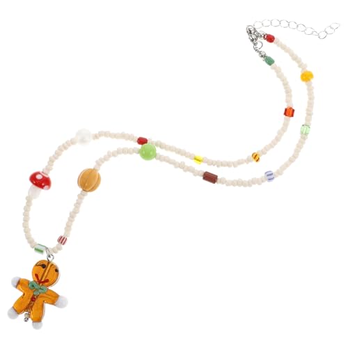 JPXXFM Weihnachtsdekoration handgefertigter Lebkuchen Mann für Frauen festlicher Keksanharmschmuck von JPXXFM