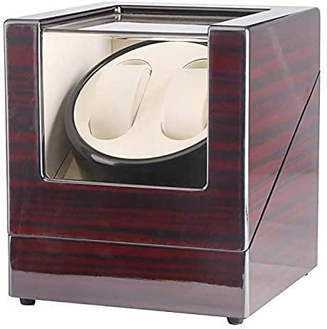 JPXXFM Wendler Box Double Watch Winder für 2 Uhren hölzerne, automatische Uhr Wickler Box Uhren Casesholiday -Geschenk von JPXXFM