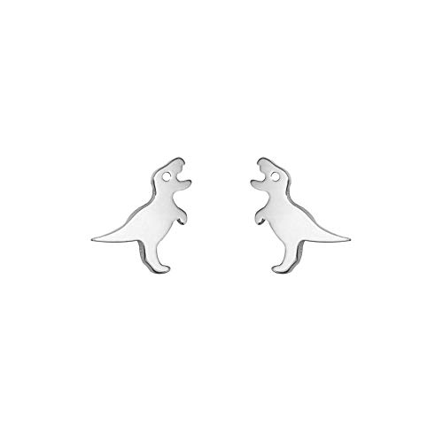 Mini niedliche Dinosaurier Ohrringe für Frauen Mädchen Männer Sterling Silber Hypoallergen winziger Drache Brontosaurus Tierknorpel Tragus Post Mode minimalistischer Schmuck Mini niedliche Dinosaurier Ohrringe für Frauen Mädchen Männer Sterling Silber Hypoallergen winziger Drache Brontosaurus Tierknorpel Tragus Post Mode minimalistischer Schmuck von JPXXFM