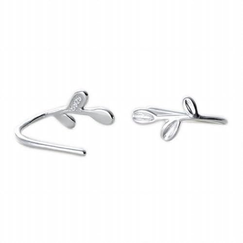 Mode einfache Kunst kleine frische Zweige Ohrringe Frauen Temperament Wild, wild, von JPXXFM