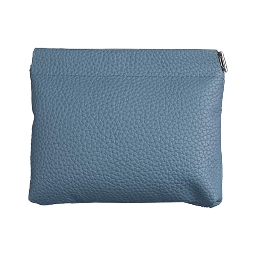 PU Coin Geldbörse Metall Spring Top Verschluss für einfache Zugang Small Change -Geldbörsen Kartenhalter Kompakte Geld Brieftasche Taschengröße Coin Bag von JPXXFM
