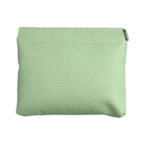 PU Coin Geldbörse Metall Spring Top Verschluss für einfache Zugang Small Change -Geldbörsen Kartenhalter Kompakte Geld Brieftasche Taschengröße Coin Bag von JPXXFM