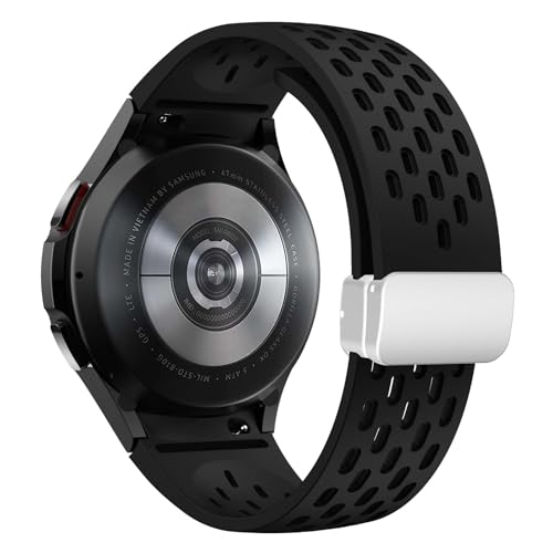 Silikongurt für Samsung Galaxy Watch 7 6 5 4 40 mm 44 mm 5pro 45mm Band 6 Klassiker 43 mm 47 mm No Lücken Armband Uhrenbandbänder von JPXXFM