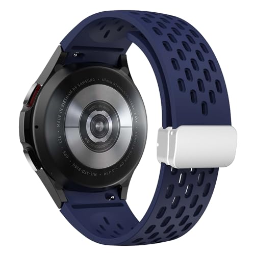 Silikongurt für Samsung Galaxy Watch 7 6 5 4 40 mm 44 mm 5pro 45mm Band 6 Klassiker 43 mm 47 mm No Lücken Armband Uhrenbandbänder von JPXXFM