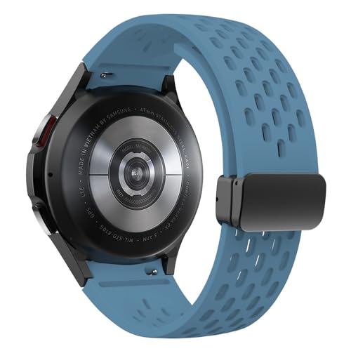 Silikongurt für Samsung Galaxy Watch 7 6 5 4 40 mm 44 mm 5pro 45mm Band 6 Klassiker 43 mm 47 mm No Lücken Armband Uhrenbandbänder von JPXXFM