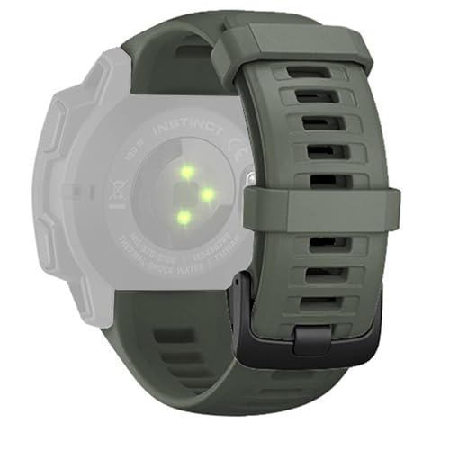 Straps For Garmin Instinct Watchbands Sports Silicone Replacement Wristband Bracelet Instinct/Esports/Tide/Solar/Tactical Watch von JPXXFM