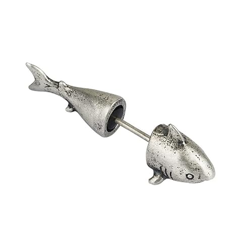 Ttdgyyxw Haifischstener Ohrring Ozean Punk Style Ohrstift von JPXXFM