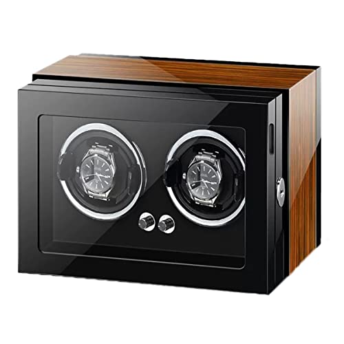 Watch Winder Box for Self-Winding 4 6 9 Watches with LED Light and Quiet Motor Display Box Wooden Piano Finish Adjustable Watch Pillows Rotator Case Watch Winder Box for Self-Winding 4 6 9 Watches with LED Light and Quiet Motor Display Box Wooden Piano Finish Adjustable Watch Pillows Rotator Case von JPXXFM