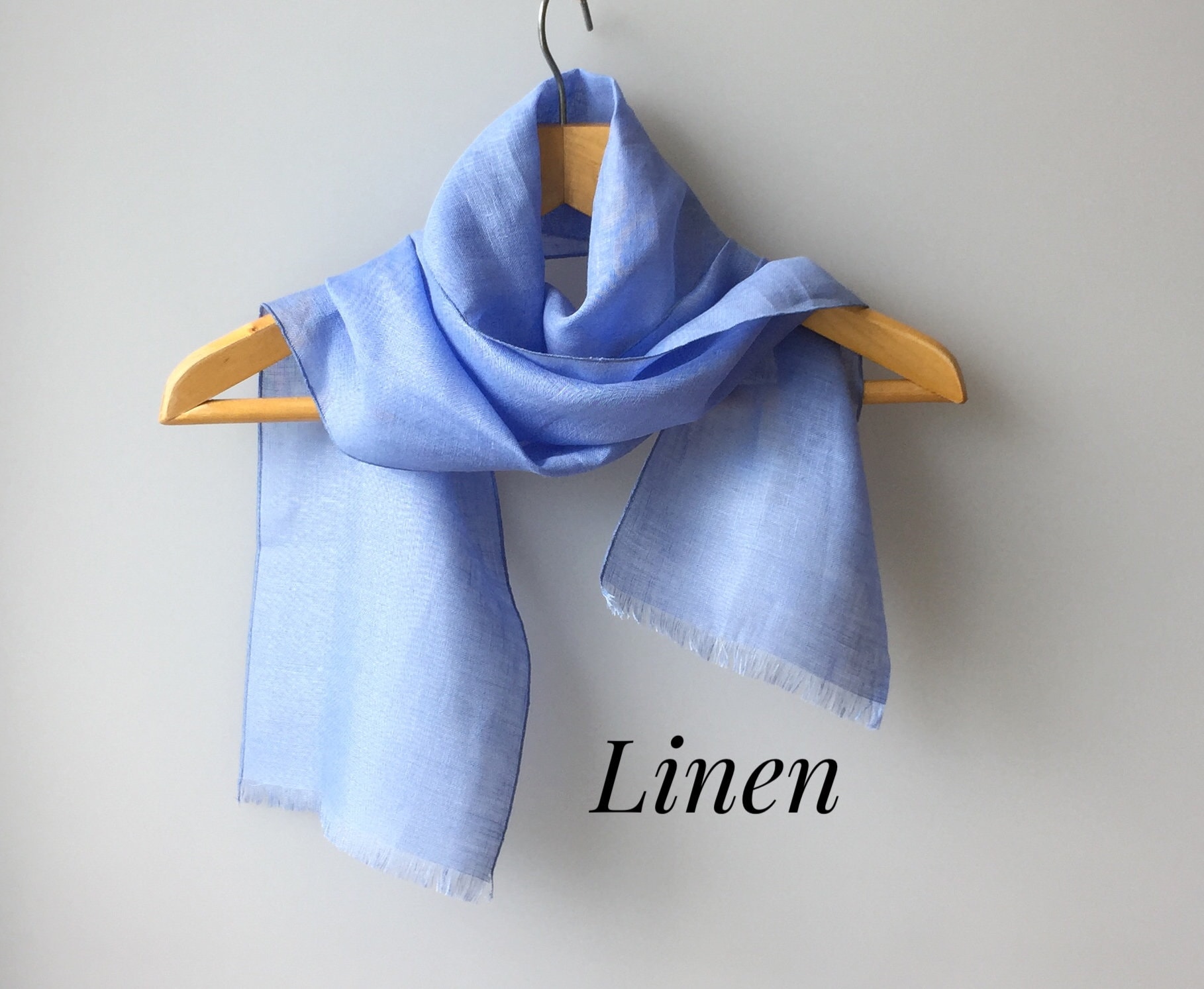 Kleiner Leinenschal Skinny Schal Leinen Halstuch Kleiner Leinenschal Skinny Schal Leinen Halstuch von JPalKnits