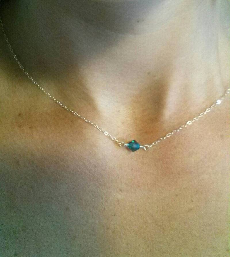 Großmutter Halskette, Patin Birthstone Enkel Halskette, Mama Mehrere Kind Tante Halskette von JPierceJewelryDesign