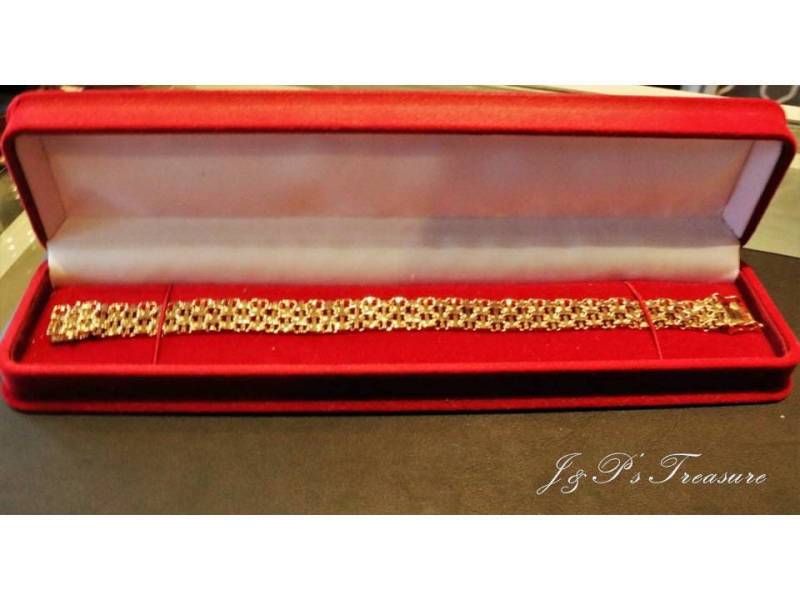 Personalisiertes 14K Oder 18K Goldarmband, 100% Handarbeit Personalisiertes 14K Oder 18K Goldarmband, 100% Handarbeit von JPsTreasure