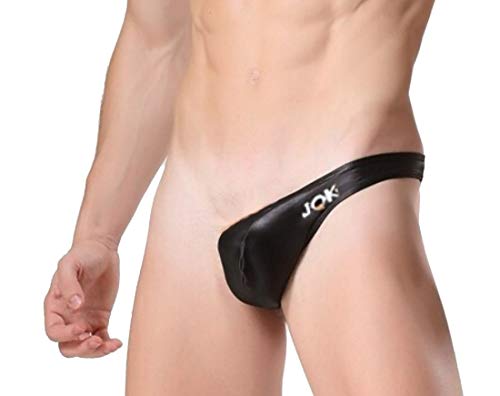 JQK Sexy Tanga, Badetanga, Sommer String, C-String für den Mann - Farbe: SCHWARZ von JQK