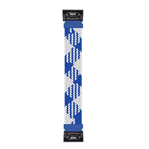 JQQJZLC 22 26mm Quickfit Uhrengurt für Fenix ​​7 x 6 6x Pro 5x 5 plus 3HR 935 945 S60 MK1 geflochten von JQQJZLC