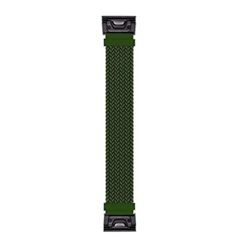 JQQJZLC 22 26mm Quickfit Uhrengurt für Fenix 7 x 6 6x Pro 5x 5 plus 3HR 935 945 S60 MK1 geflochten JQQJZLC 22 26mm Quickfit Uhrengurt für Fenix 7 x 6 6x Pro 5x 5 plus 3HR 935 945 S60 MK1 geflochten von JQQJZLC