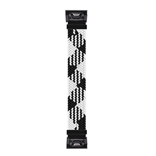 JQQJZLC 22 26mm Quickfit Uhrengurt für Fenix 7 x 6 6x Pro 5x 5 plus 3HR 935 945 S60 MK1 geflochten JQQJZLC 22 26mm Quickfit Uhrengurt für Fenix 7 x 6 6x Pro 5x 5 plus 3HR 935 945 S60 MK1 geflochten von JQQJZLC