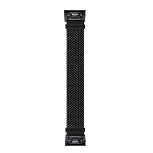 JQQJZLC 22 26mm Quickfit Uhrengurt für Fenix ​​7 x 6 6x Pro 5x 5 plus 3HR 935 945 S60 MK1 geflochten von JQQJZLC