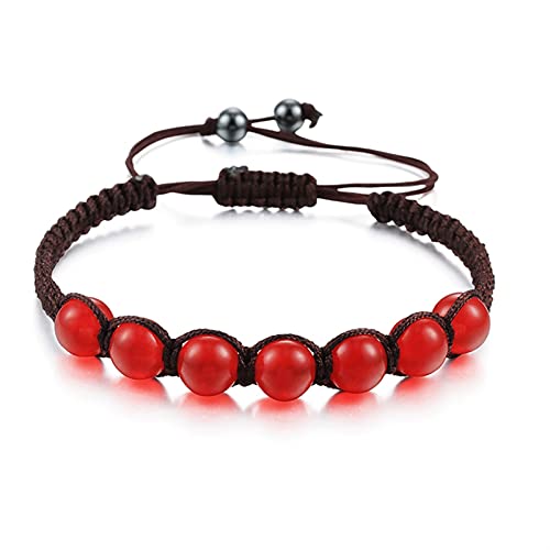 JQQJZLC Crystal Rough Trendy geflochtenes Nylon Seilperlen Armbänder Frauen Männer Naturstein Karnesische Nachahmung Amits Amit JQQJZLC Crystal Rough Trendy geflochtenes Nylon Seilperlen Armbänder Frauen Männer Naturstein Karnesische Nachahmung Amits Amit von JQQJZLC