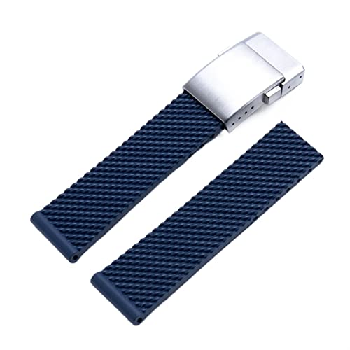 JQQJZLC Für Breitling -Gurt weiches Silikon -Gummi -Uhren -Band 22mm 24 -mm -Uhrband -Armband für Navitimer/Avenger/Superocean JQQJZLC Für Breitling -Gurt weiches Silikon -Gummi -Uhren -Band 22mm 24 -mm -Uhrband -Armband für Navitimer/Avenger/Superocean von JQQJZLC