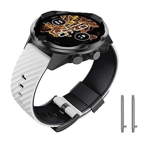 JQQJZLC Für Männer und Frauen Sportwache für Suunto 7 Soft Silicon Bandersatz Armband von JQQJZLC