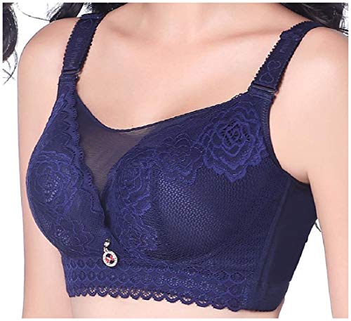 JQQJZLC Kronleuchter * 10 mm Kristall Anhänger Halskette für Frauen blau grün gelber farbenfrohe Amethyste Citrin Geschenke Schmuckleuchte von JQQJZLC