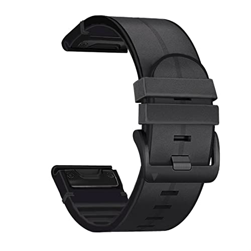 JQQJZLC QuickFit Watch Armband für Fenix ​​7 7x 6 6x Pro 5x 5 plus 3 Stunden 935 945 S60 Echtes Leder Silikon Smart Watch 22 26mm Armband von JQQJZLC