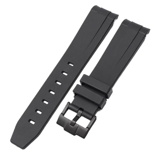 JQQJZLC Tarnhaltegurt für Omega für Swatch Moonswatch gebogenes Ende Silikon Gummi -Armband Frauen Sport Uhren Band Accessorie 20mm von JQQJZLC