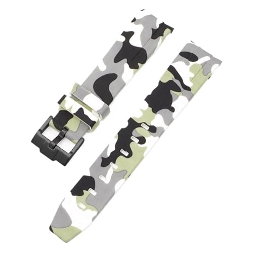 JQQJZLC Tarnhaltegurt für Omega für Swatch Moonswatch gebogenes Ende Silikon Gummi -Armband Frauen Sport Uhren Band Accessorie 20mm JQQJZLC Tarnhaltegurt für Omega für Swatch Moonswatch gebogenes Ende Silikon Gummi -Armband Frauen Sport Uhren Band Accessorie 20mm von JQQJZLC