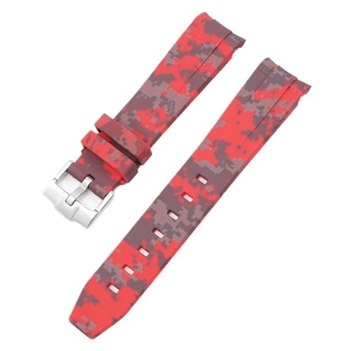 JQQJZLC Tarnhaltegurt für Omega für Swatch Moonswatch gebogenes Ende Silikon Gummi -Armband Frauen Sport Uhren Band Accessorie 20mm JQQJZLC Tarnhaltegurt für Omega für Swatch Moonswatch gebogenes Ende Silikon Gummi -Armband Frauen Sport Uhren Band Accessorie 20mm von JQQJZLC