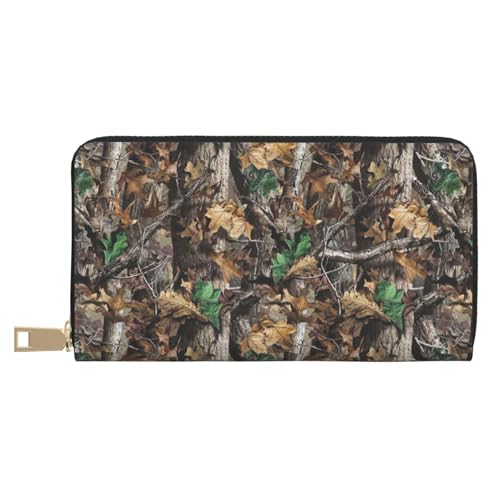 JRBWTDBW Cold Tree Camouflage, lange Kunstleder-Clutch, schick, stilvolle Damen-Geldbörsen für moderne Frauen, großes Fassungsvermögen, Kartenhalter und Organizer-Taschen, strapazierfähige Geldbörse, von JRBWTDBW