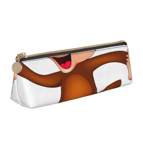 JRBWTDBW Federmäppchen aus Leder, schlankes Design, Federmäppchen mit metallischem Reißverschluss, Größe für Studenten, Büro, Uni, Mittelschule, weiß, Einheitsgröße, Schulranzen-Set von JRBWTDBW