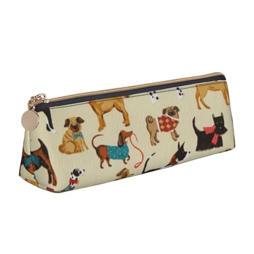 JRBWTDBW Federmäppchen aus Leder, schlankes Design, Stifttasche mit metallischem Reißverschluss, Größe für Studenten, Büro, Uni, Mittelschule, weiß, Einheitsgröße, Schulranzen-Set von JRBWTDBW