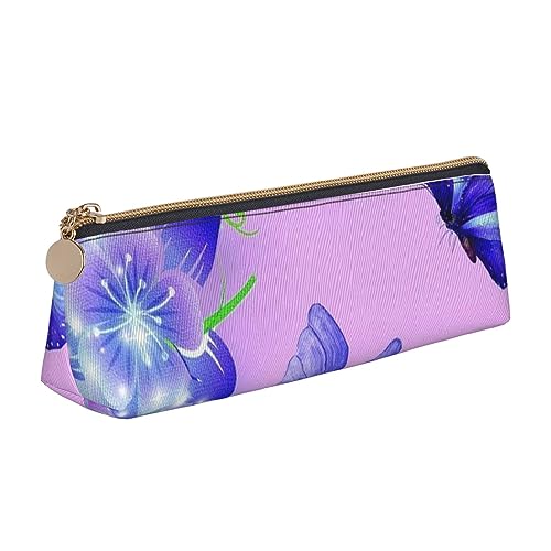 JRBWTDBW Federmäppchen aus Leder mit Schmetterlings-Motiv, schlankes Design, Stifttasche mit metallischem Reißverschluss, für Studenten, Büro, Uni, Mittelschule, Stifteetui, weiß, Einheitsgröße, JRBWTDBW Federmäppchen aus Leder mit Schmetterlings-Motiv, schlankes Design, Stifttasche mit metallischem Reißverschluss, für Studenten, Büro, Uni, Mittelschule, Stifteetui, weiß, Einheitsgröße, von JRBWTDBW