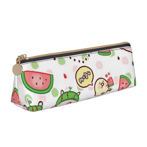 JRBWTDBW Federmäppchen aus Leder mit niedlichem Schweinemuster, schlankes Design, Stifttasche mit metallischem Reißverschluss, Größe für Studenten, Büro, Uni, Mittelschule, weiß, Einheitsgröße, JRBWTDBW Federmäppchen aus Leder mit niedlichem Schweinemuster, schlankes Design, Stifttasche mit metallischem Reißverschluss, Größe für Studenten, Büro, Uni, Mittelschule, weiß, Einheitsgröße, von JRBWTDBW