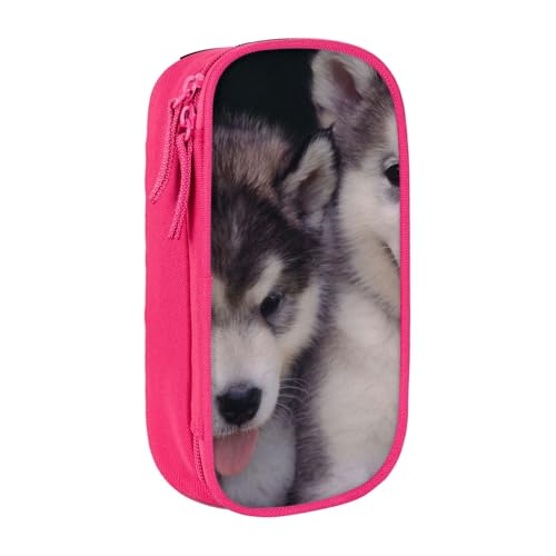 JRBWTDBW Federmäppchen mit Hundemotiv für Studenten, Mädchen, Jungen, großes Fassungsvermögen, für Erwachsene, Stiftemäppchen, Büro-Organizer, einfach, langlebig, multifunktionales Federmäppchen, von JRBWTDBW