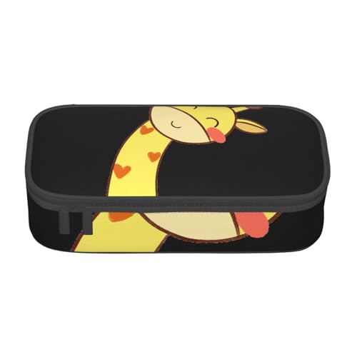 JRBWTDBW Federmäppchen mit großer Kapazität, niedliche Schleife, Giraffe, großes Fassungsvermögen, Federmäppchen für Studenten, Schreibwaren-Tasche, Federmäppchen mit glattem Reißverschluss, tragbares JRBWTDBW Federmäppchen mit großer Kapazität, niedliche Schleife, Giraffe, großes Fassungsvermögen, Federmäppchen für Studenten, Schreibwaren-Tasche, Federmäppchen mit glattem Reißverschluss, tragbares von JRBWTDBW