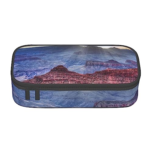 JRBWTDBW Grand Canyon Federmäppchen mit großem Fassungsvermögen, Federmäppchen für Studenten, Schreibwaren-Tasche, Schreibtisch-Organizer mit glattem Reißverschluss, tragbares Federmäppchen für von JRBWTDBW