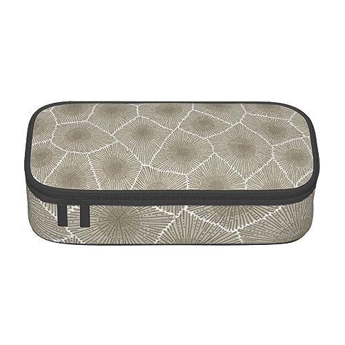 JRBWTDBW Petoskey Federmäppchen mit großem Fassungsvermögen, großes Fassungsvermögen, Federmäppchen für Studenten, Schreibwaren-Tasche, Schreibtisch-Organizer mit glattem Reißverschluss, tragbares von JRBWTDBW