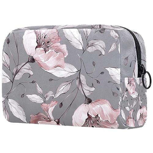 Kosmetiktasche mit Reißverschluss, geeignet für Damen, ideal für Reisen und den täglichen Gebrauch, Make-up-Organizer mit Fächern, Herren-Kulturbeutel, Boho-Stil Muster, Mehrfarbig5, von JRHEJTFZ