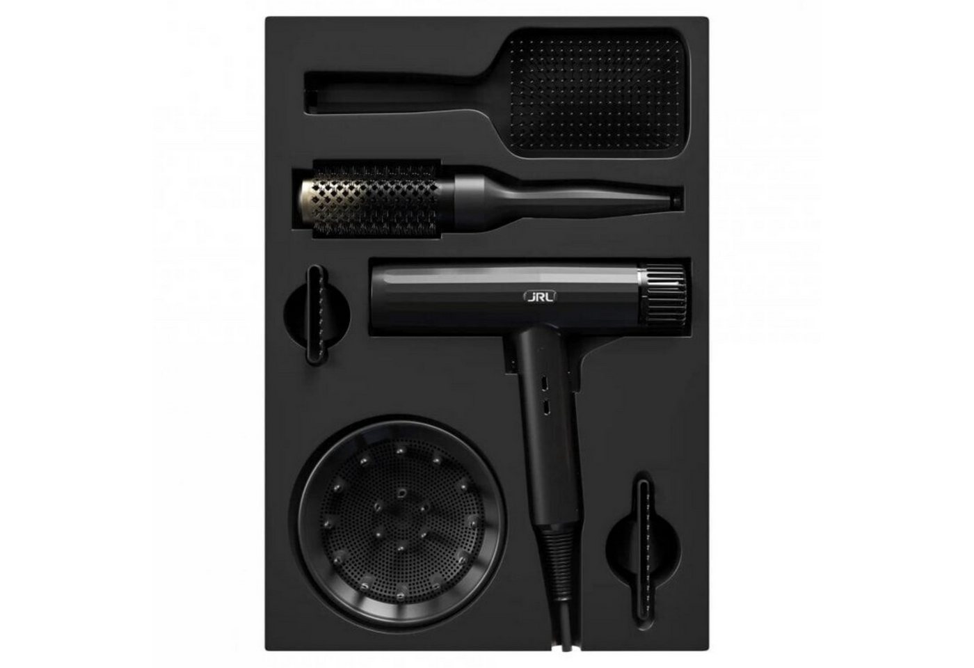 JRL Haartrockner JRL Forte Pro 2020H Haartrockner Combo Kit Schwarz von JRL