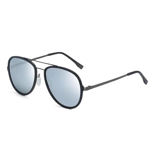JRLLFD Klassische Sport-Sonnenbrille für Damen, polarisiert, für Herren, verspiegelt, UV400, Autofahren (02 Grau) von JRLLFD