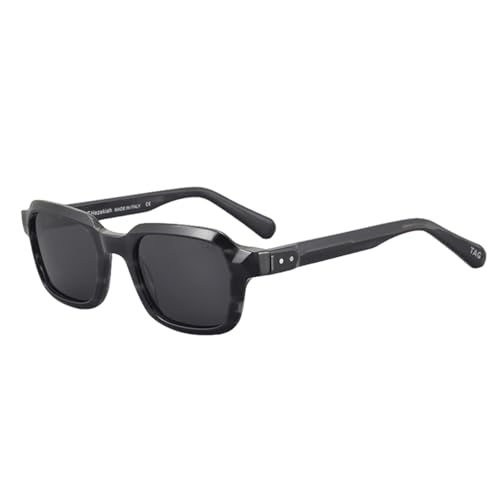 JRLLFD Luxus Vintage Polarisierte Sonnenbrille Männer Frauen Retro Fahren Mode Uv400 (C003) von JRLLFD