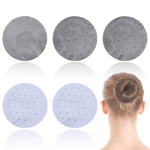 5 Stück Dutt Netz, Haarnetz, Dutt Netz Kinder, Bun Elastisches Haarnetz, Elastisches Haarnetz, Knotennetz Frisurenhilfe Bun für Balletttanz Dance Tänzer, Nurse, Perücke und Haarfixierung von JRSHIRLEYLTD