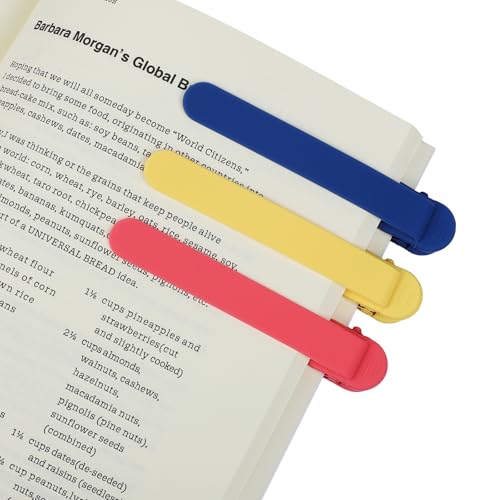 JRYXDS 3 Stück Automatische Selbstblätternde Lesezeichen Silikon Lesezeichen Kinder Bunte Bookmark Für Leseliebhaber Intelligentes Lesezeichen Für Frauen Männer Leseliebhaber JRYXDS 3 Stück Automatische Selbstblätternde Lesezeichen Silikon Lesezeichen Kinder Bunte Bookmark Für Leseliebhaber Intelligentes Lesezeichen Für Frauen Männer Leseliebhaber von JRYXDS
