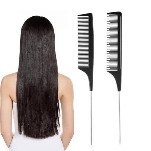 JRYXDS 3 Stück Schwanzkämme Set Feiner Zahnkamm Professioneller Friseur Kamm Antistatisch Hitzebeständig Teasing Haarkamm Für Frauen Und Männer JRYXDS 3 Stück Schwanzkämme Set Feiner Zahnkamm Professioneller Friseur Kamm Antistatisch Hitzebeständig Teasing Haarkamm Für Frauen Und Männer von JRYXDS