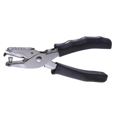 JRYXDS 6Mm Einzellochstanzer Papier, Locher,1-Fach Lochzange | Papierlocher | Bürolocher | Hochleistungslocher Als Schreibtischzubehör Idealer Lochstanzer Für Ordner | 8 Blatt von JRYXDS