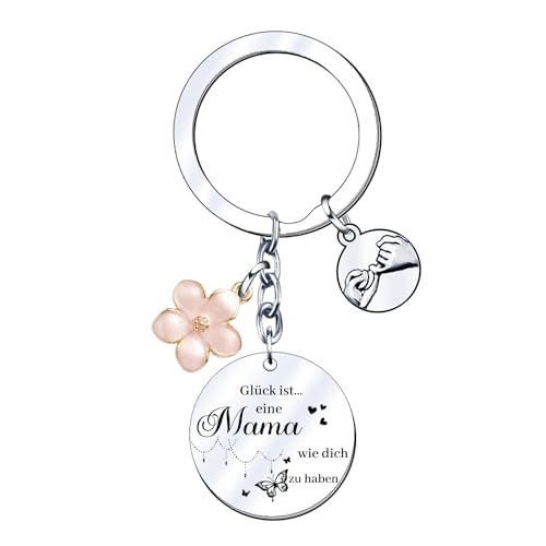 JRZDFXS Muttertagsgeschenke Muttertag Für Mama Schlüsselanhänger Mama Geschenke Für Mama Beste Mama Geschenk Geschenke Für Mutter (3) von JRZDFXS